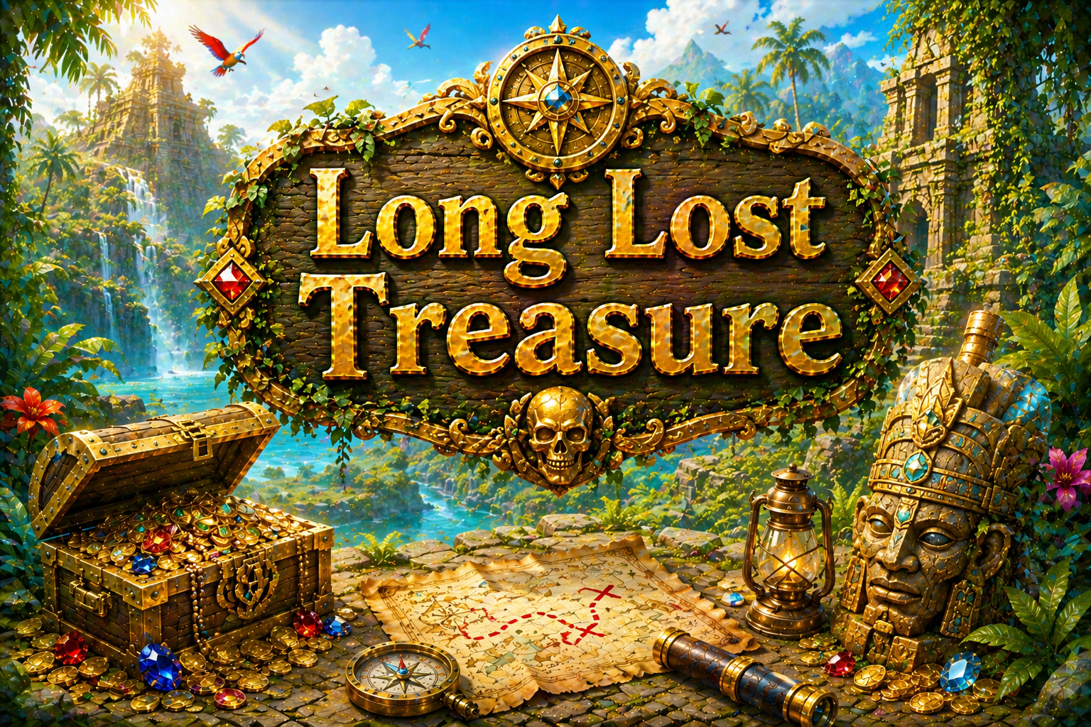 Long Lost Treasure premium square featured artwork